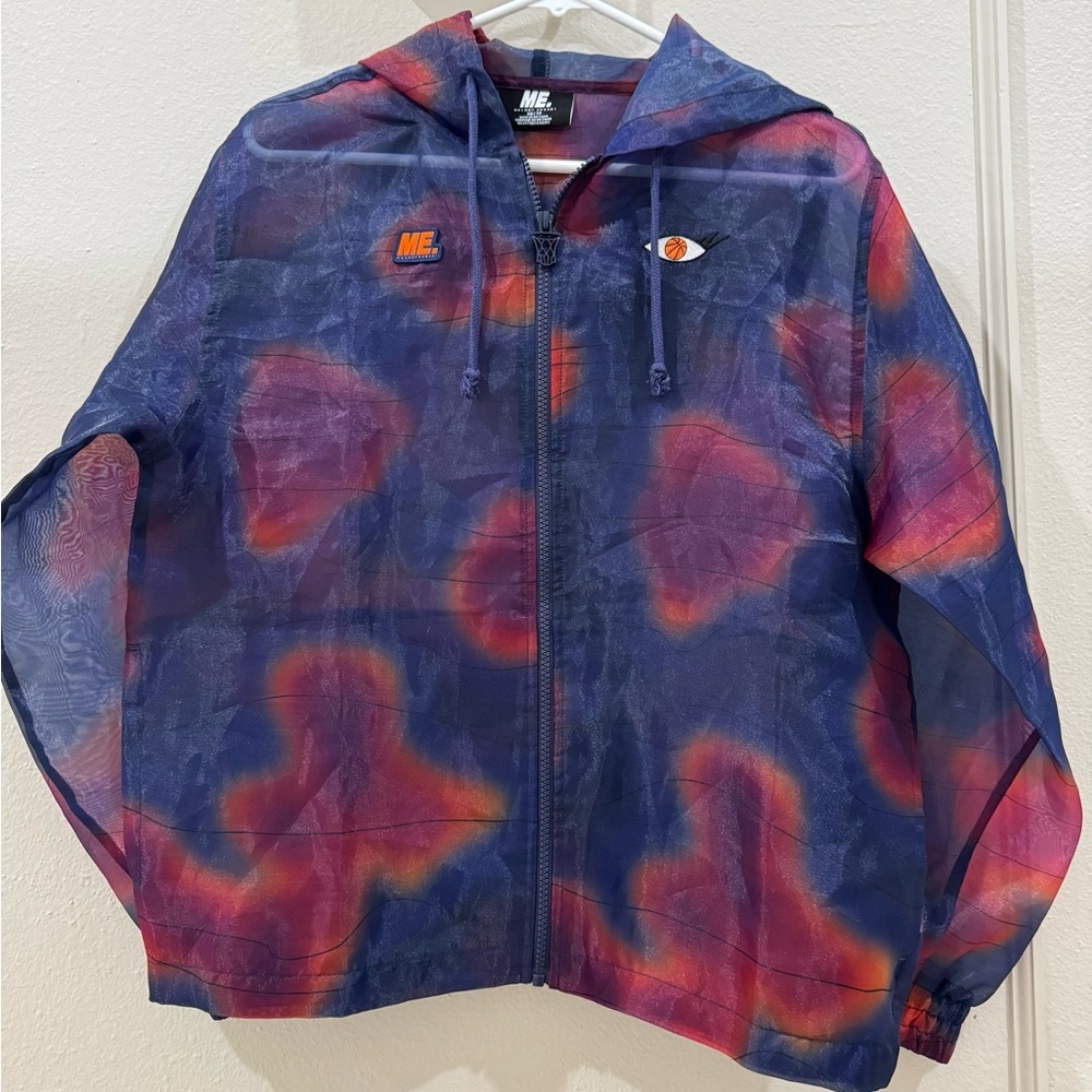 Melody Ehsani X Norblack Norwhite X Footlocker Organza Sheer Zip Up Hoodie SZ XS